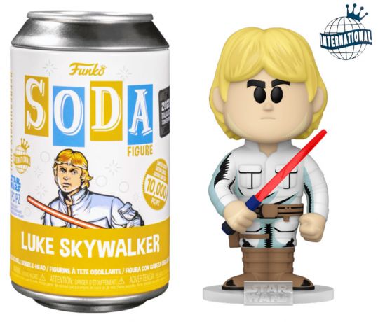 Figurine Funko Soda Star Wars Divers Luke Skywalker Retro Series (Canette Jaune)