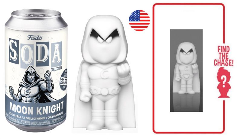 Figurine Funko Soda Marvel Comics Moon Knight (Canette Grise)