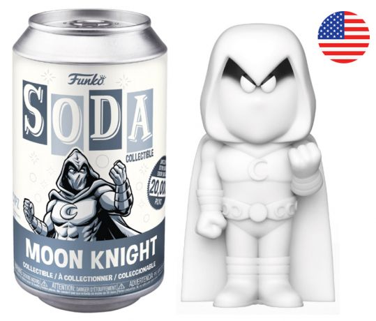 Figurine Funko Soda Marvel Comics Moon Knight (Canette Grise)