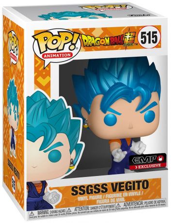 Figurine Funko Pop Dragon Ball Super #515 Vegeto SSGSS - Métallique