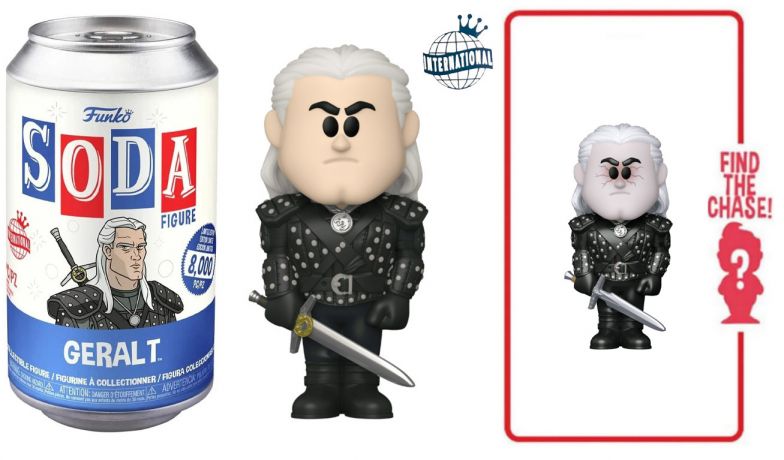 Figurine Funko Soda The Witcher Série Netflix Geralt (Canette Bleue)