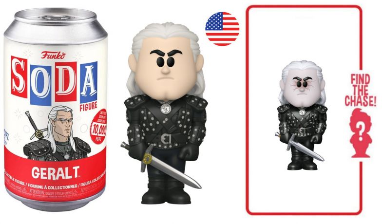 Figurine Funko Soda The Witcher Série Netflix Geralt (Canette Rouge)