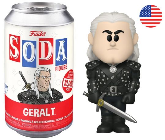 Figurine Funko Soda The Witcher Série Netflix Geralt (Canette Rouge)