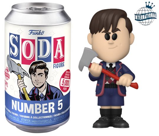 Figurine Funko Soda The Umbrella Academy Numéro 5 (Canette Bleue)