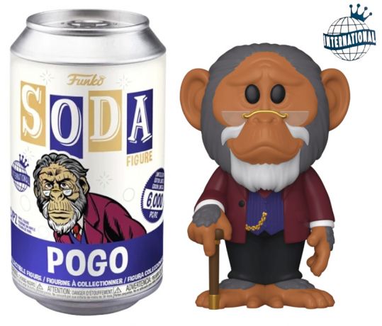 Figurine Funko Soda The Umbrella Academy Pogo (Canette Violette)