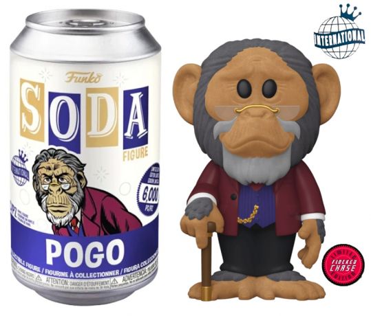 Figurine Funko Soda The Umbrella Academy Pogo (Canette Violette) [Chase]