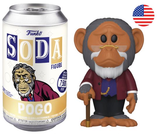 Figurine Funko Soda The Umbrella Academy Pogo (Canette Jaune)