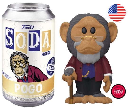 Figurine Funko Soda The Umbrella Academy Pogo (Canette Jaune) [Chase]