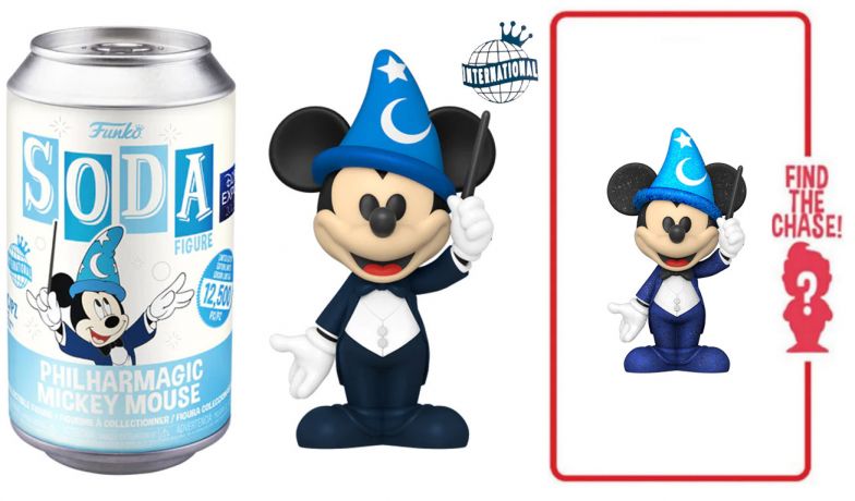 Figurine Funko Soda Disney Philharmagic Mickey Mouse ( Canette Bleue)
