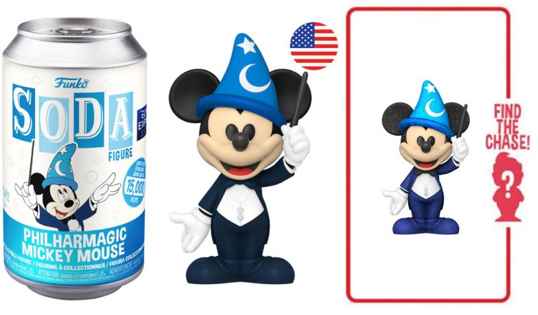 Figurine Funko Soda Disney Philharmagic Mickey Mouse (Canette Bleue)