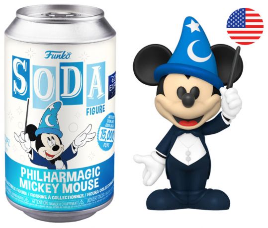 Figurine Funko Soda Disney Philharmagic Mickey Mouse (Canette Bleue)