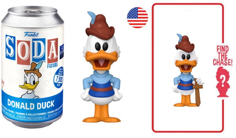 Figurine Funko Soda Disney Donald Duck (Canette Bleue)