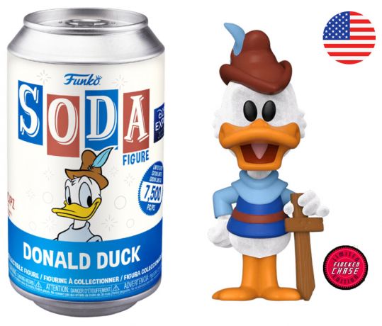Figurine Funko Soda Disney Donald Duck (Canette Bleue) [Chase]