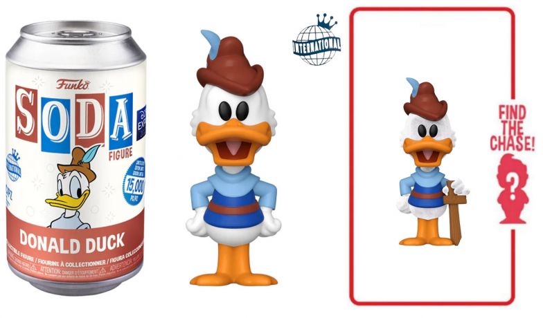 Figurine Funko Soda Disney Donald Duck (Canette Rouge)