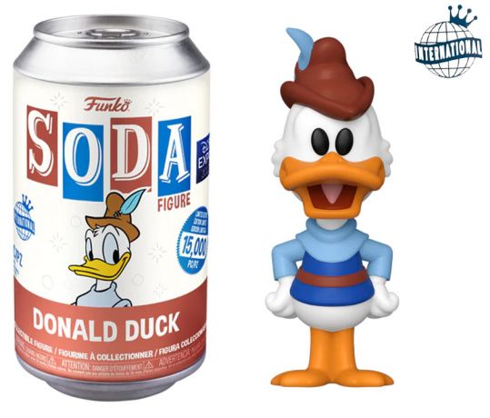 Figurine Funko Soda Disney Donald Duck (Canette Rouge)