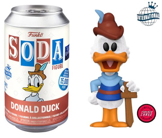 Figurine Funko Soda Disney Donald Duck (Canette Rouge) [Chase]