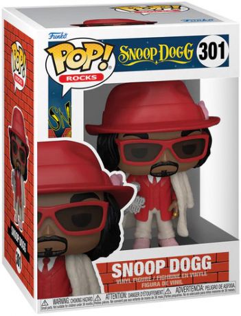 Figurine Funko Pop Snoop Dogg #301 Snoop Dogg avec manteau de fourrure