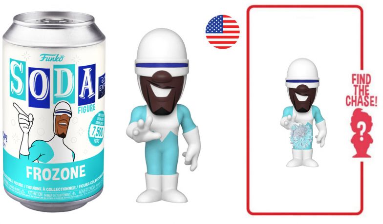 Figurine Funko Soda Les Indestructibles [Disney] Frozone (Canette Bleue)