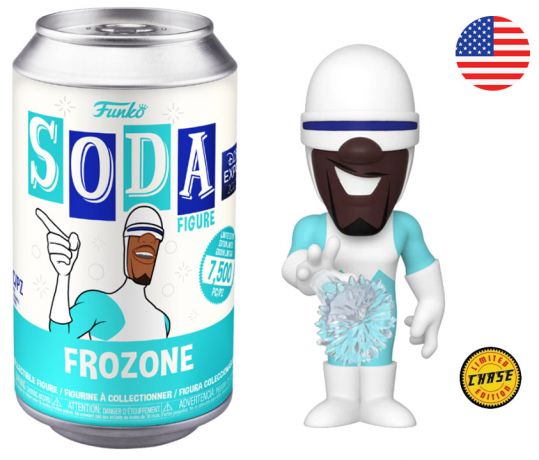 Figurine Funko Soda Les Indestructibles [Disney] Frozone (Canette Bleue) [Chase]