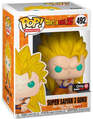 Figurine Funko Pop Dragon Ball Z #492 Goku Super Saiyan 3 (DBZ)