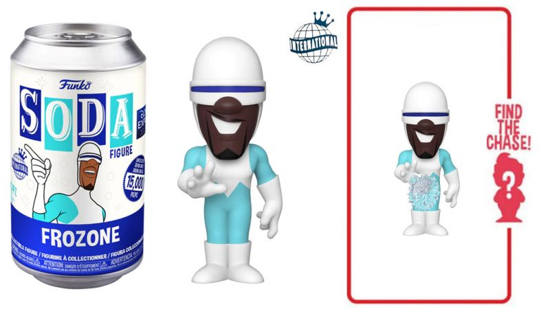 Figurine Funko Soda Les Indestructibles [Disney] Frozone (Canette Bleue)