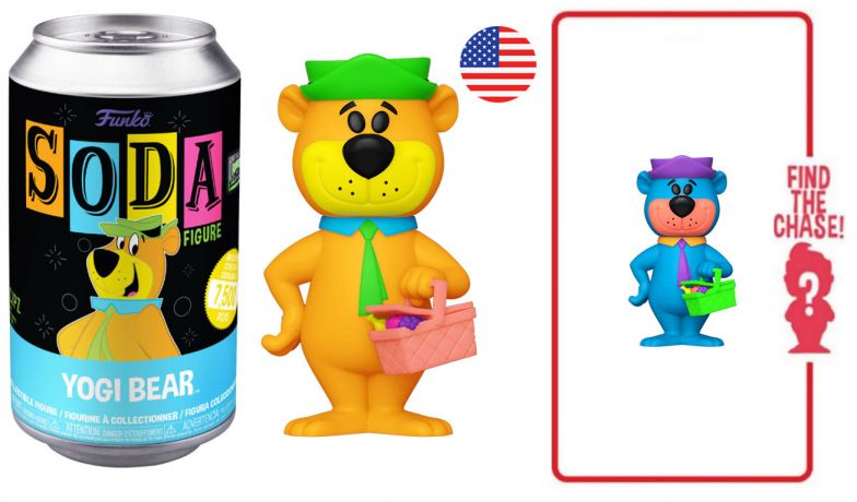 Figurine Funko Soda Hanna-Barbera Yogi Bear (Canette Bleue)