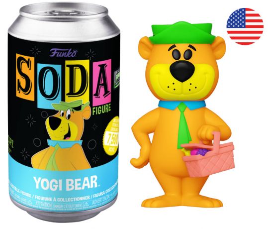 Figurine Funko Soda Hanna-Barbera Yogi Bear (Canette Bleue)