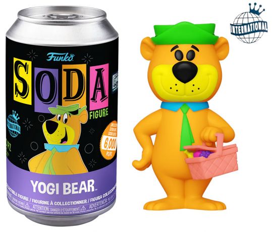 Figurine Funko Soda Hanna-Barbera Yogi Bear (Canette Violette)