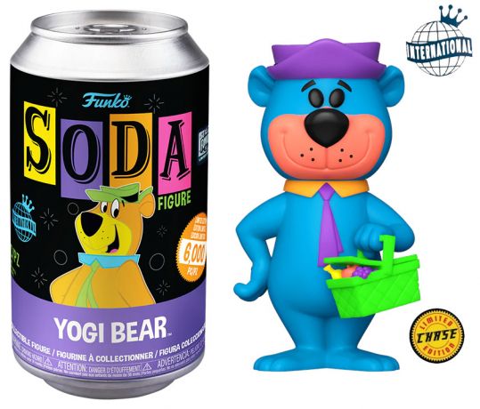 Figurine Funko Soda Hanna-Barbera Yogi Bear (Canette Violette) [Chase]