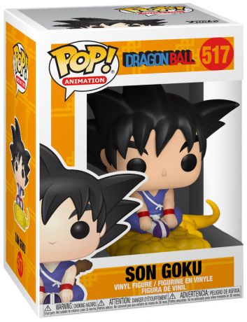 Figurine Funko Pop Dragon Ball #517 Son Goku avec un nuage