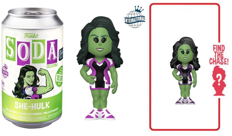 Figurine Funko Soda She-Hulk : Avocate [Marvel] She-Hulk (Canette Verte)