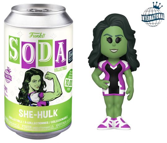 Figurine Funko Soda She-Hulk : Avocate [Marvel] She-Hulk (Canette Verte)