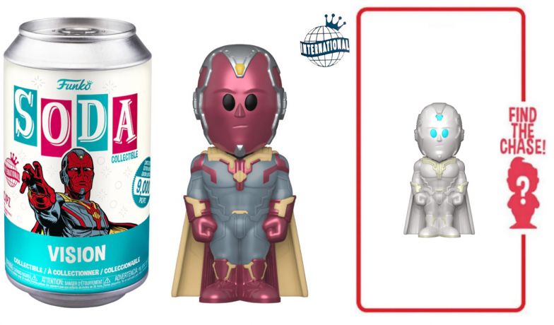 Figurine Funko Soda WandaVision [Marvel] Vision (Canette Bleue)