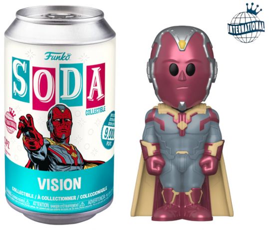 Figurine Funko Soda WandaVision [Marvel] Vision (Canette Bleue)