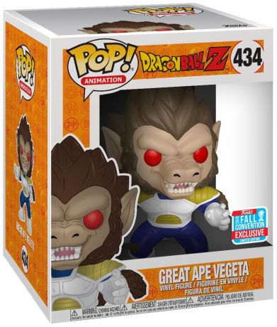 Figurine Funko Pop Dragon Ball Z #434 Vegeta Grand Singe Oozaru - 15 cm (DBZ)