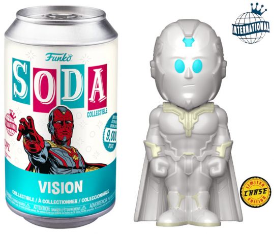 Figurine Funko Soda WandaVision [Marvel] Vision (Canette Bleue)