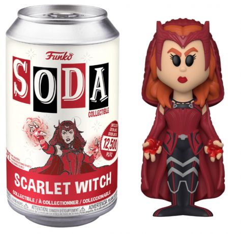 Figurine Funko Soda WandaVision [Marvel] Sorcière Rouge (Canette Rouge)