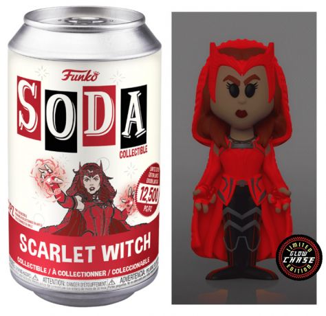 Figurine Funko Soda WandaVision [Marvel] Sorcière Rouge (Canette Rouge) [Chase]