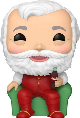 Figurine Funko Pop Icônes de Pub #173 Père Noël Coca-Cola sur le canapé