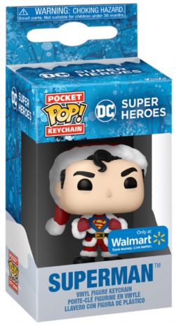 Figurine Funko Pop DC Super-Héros Superman - Porte-clés