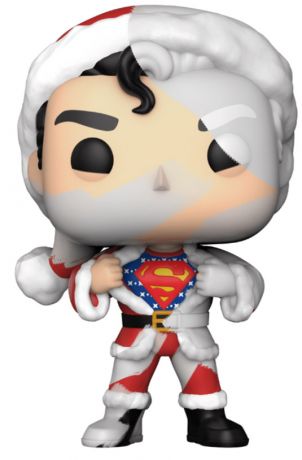 Figurine Funko Pop DC Super-Héros #353 Superman avec Chandail (Noël) - DIY