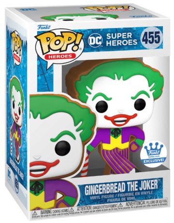 Figurine Funko Pop DC Super-Héros #455 Le Joker pain d'épices