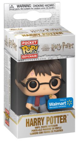 Figurine Funko Pop Harry Potter Harry Potter (Noël) - Porte-clés
