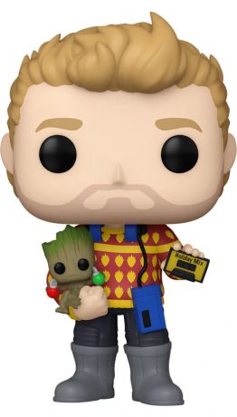 Figurine Funko Pop Marvel Comics #1125 Star-Lord avec Groot