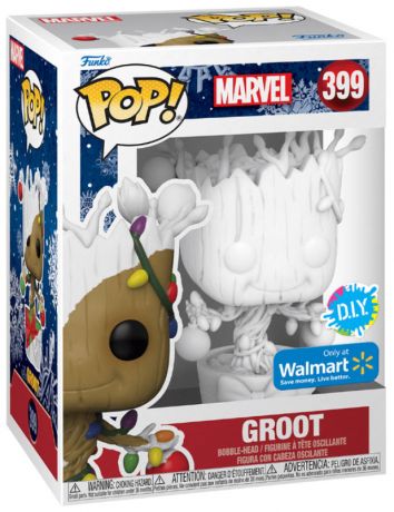 Figurine Funko Pop Marvel Comics #399 Groot - D.I.Y