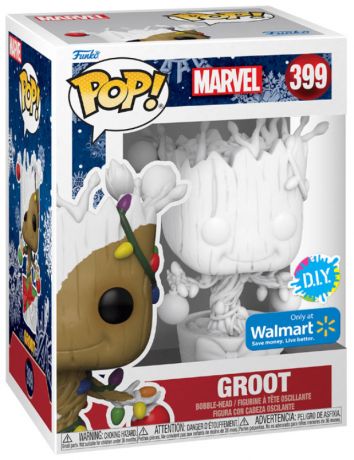 Figurine Funko Pop Marvel Comics #399 Groot - D.I.Y