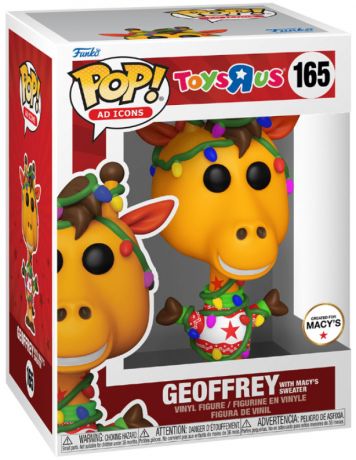 Figurine Funko Pop Icônes de Pub #165 Geoffrey avec pull Macy's