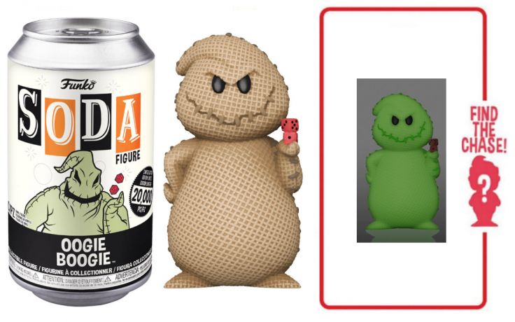 Figurine Funko Soda L'étrange Noël de M. Jack [Disney] Oogie Boogie (Canette Noire)