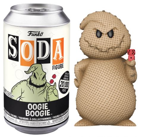 Figurine Funko Soda L'étrange Noël de M. Jack [Disney] Oogie Boogie (Canette Noire)