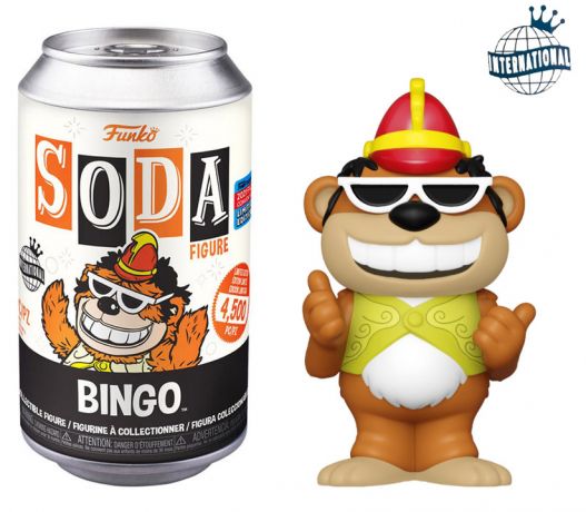 Figurine Funko Soda Hanna-Barbera Bingo (Canette Noire)